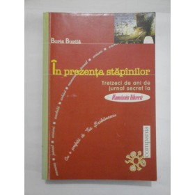   In  prezenta  stapanilor (stapinilor)  - Boris  Buzila 